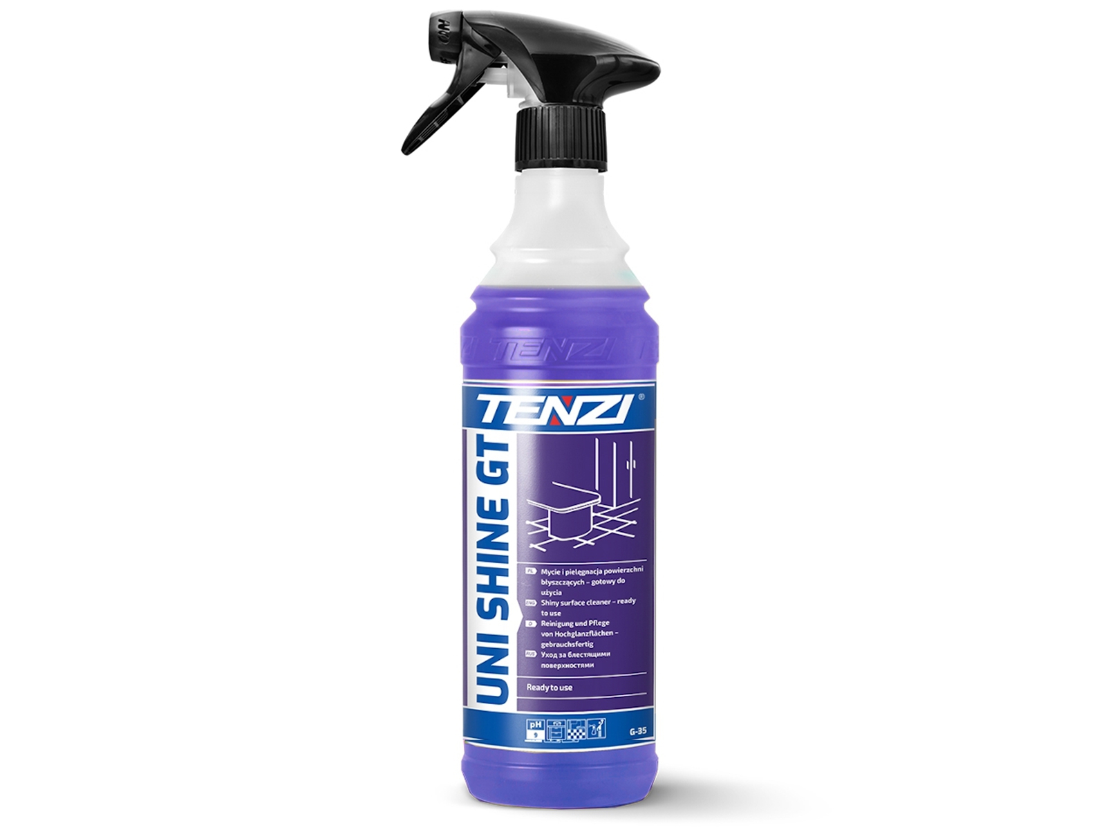 UNI SHINE GT W35 Tenzi 600ml meble mycie i pielęgn